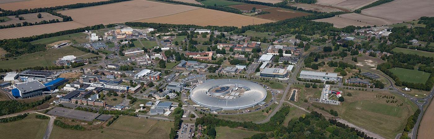 Ariel view of the Harwell facility